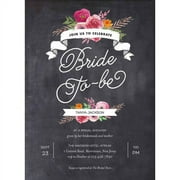Rustic Shower Standard Bridal Shower Invitation