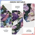 thumbnail image 6 of FORMRS Kids Pajama Pants with Pockets Size 13-14Y Boys Lounge Sleep Bottoms, Pink and Purple Flowers, 6 of 8