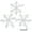 9.05 Inch, variant on 6 Pcs Extra Large Snowflakes Christmas Ornaments, 9.05 Inch Glittered Snowflakes Decorations, Oversized Christmas Tree Ornaments Winter Indoor Outdoor Window Hanging Decorations