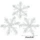 thumbnail image 1 of Copo de Nieve Navideño, Cadena de Copos de Nieve, Decoración para Árbol de Navidad, Colgante, Copo de Nieve Navideño, Decoración Navideña, 1 of 3