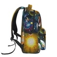 thumbnail image 3 of Fotbe Space Planet Mochila Casual con Estampado para Escuela, Viajes y Actividades al Aire Libre - Duradera, Ligera y Cómoda, 3 of 5