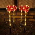 thumbnail image 2 of Inteprter Light Solar Garden Patio Lámpara de césped Pathway Candy Night Paisajismo Iluminación Decoración Suelo Inserción Recargable Iluminación y accesorios Vistoso Inteprter HA072962-01, 2 of 6