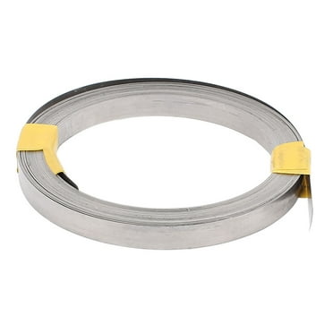 Uxcell 10M 32.8Ft 0.2x8mm Nichrome Flat Heater Wire for Heating Elements