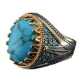 thumbnail image 1 of Bagues pour Femmes et Hommes Bagues Mode Incrustation Bagues en Résine Bagues Statement Bijoux Bagues Cadeau de Fiançailles, 1 of 2
