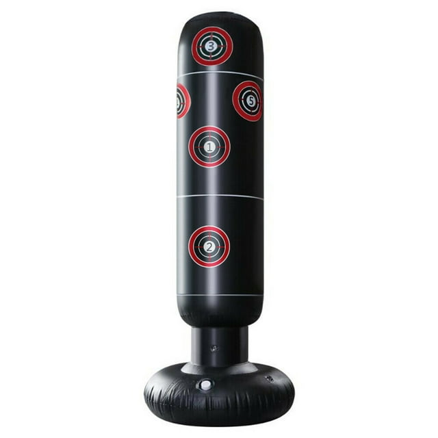Saco de boxeo inflable Poste de boxeo independiente Columna de boxeo Adulto yeacher Columna de boxeo