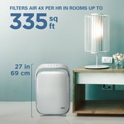 GermGuardian Air Purifier with HEPA Filter, UV-C, Removes Odors, Smoke, Mold, 1620 Sq. ft., AC9200WCA