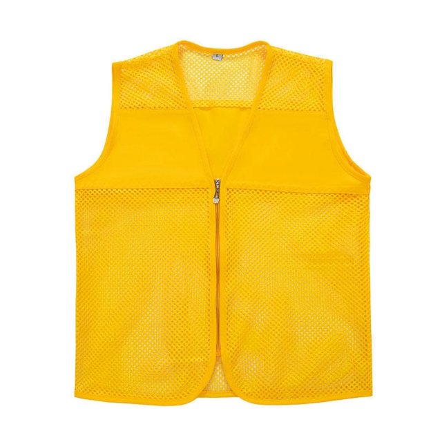 Chaleco de malla de red de pesca para voluntarios, ropa de trabajo, impresión de logotipo, camisa publicitaria, chaleco de malla, conjunto de ropa de trabajo para voluntarios