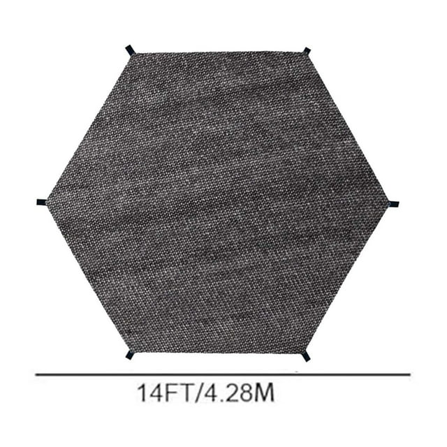wycnly Trampoline Sun Shade Cover 8ft 10ft 12ft 14ft Cloth Material Sun Protection Anti Tear For Outdoor Backyard Playground Easy Install Clearance