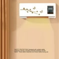 thumbnail image 4 of Wall Mounted Heating Machine, Wall Mounted Heater Energy Saving Overheat Protection Clothes Hanger Design  for Garage, 4 of 7