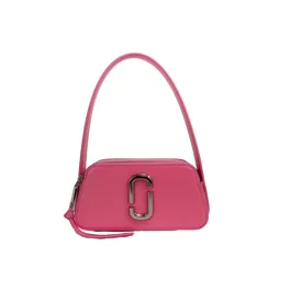 Marc Jacobs Snapshot Leather Shoulder Bag - Magenta Multi - Walmart.com