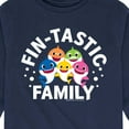 thumbnail image 3 of Baby Shark - Fintastic Family - Toddler And Youth Long Sleeve Graphic T-Shirt, 3 of 6