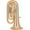 Gold Brass, variant on Miraphone Hagen 495 Series 4-Valve 4/4 BBb Tuba Yellow Brass Lacquer