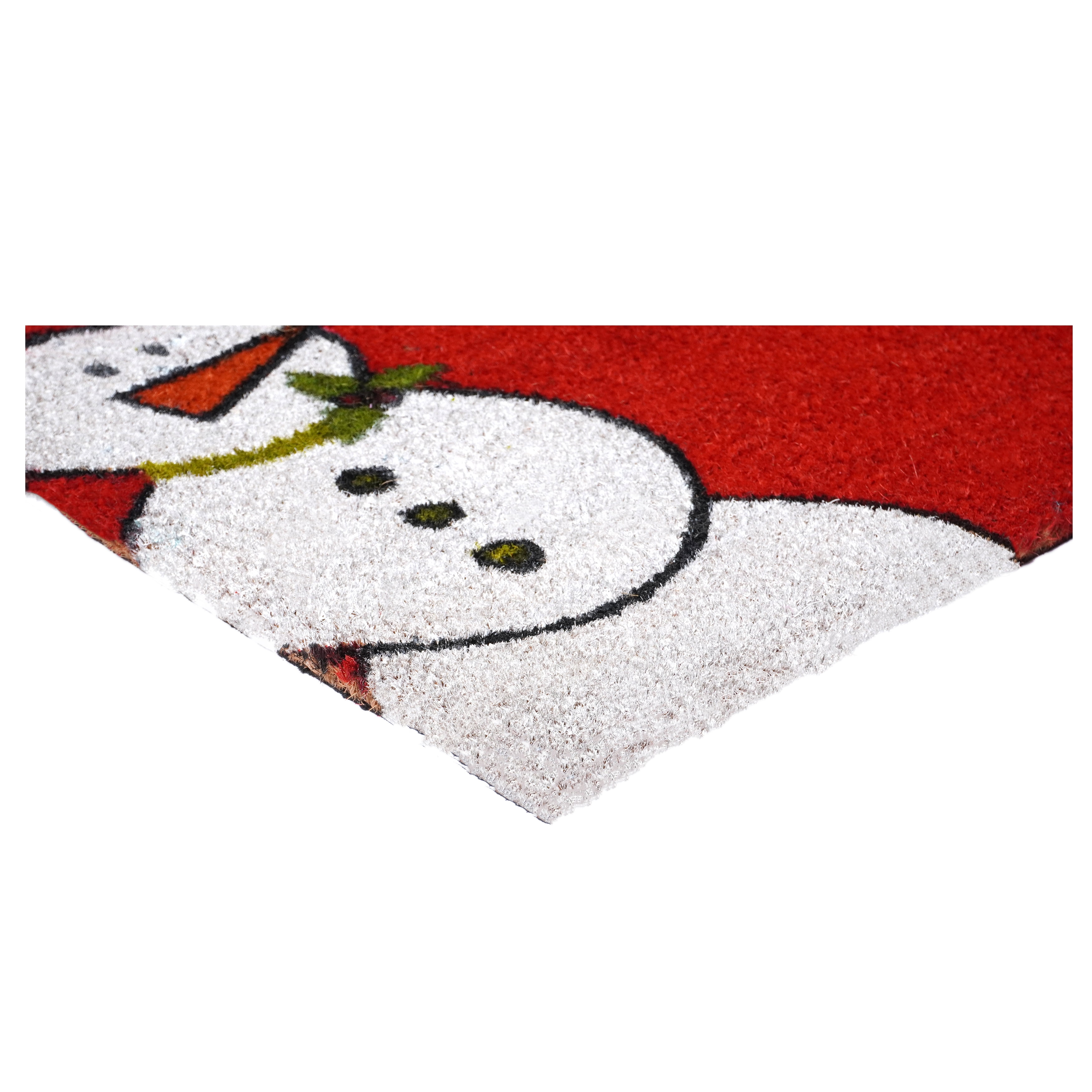 Calloway Mills Christmas Red Winter Snowman Doormat