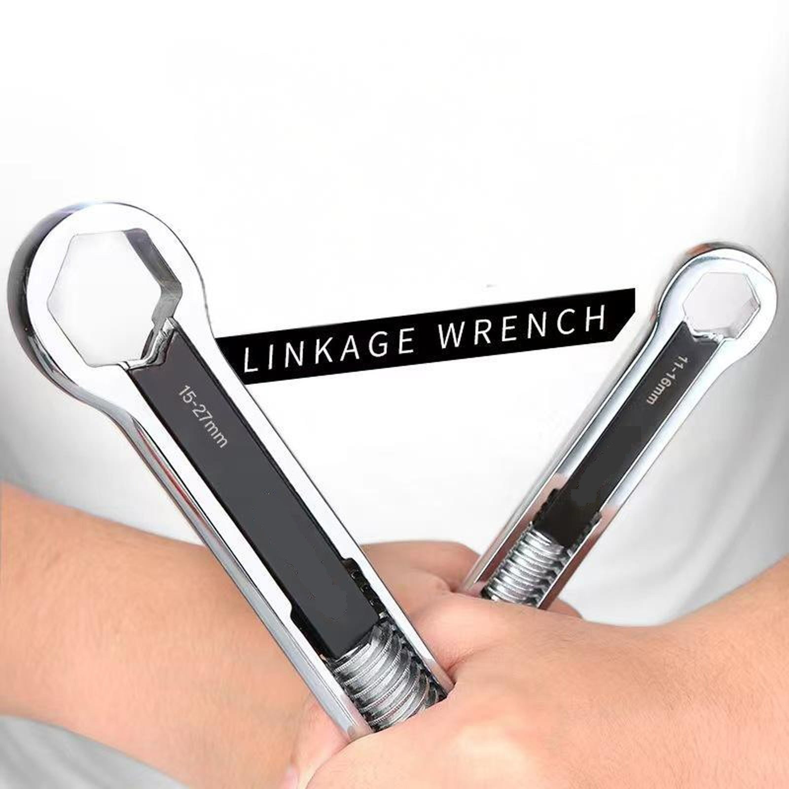 Versatile Adjustable Wrench, Multi-Functional High-Carbon Steel Tool, Ideal for Repairs and Installations, Convenient for Handyman and DIY Enthusiasts