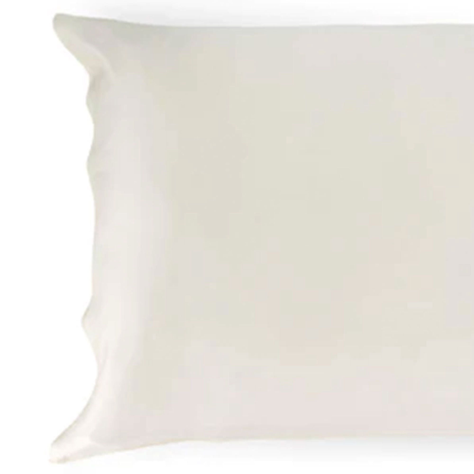 Sleepgram Queen Standard Size Breathable Cooling 6A Silk Pillowcase, White