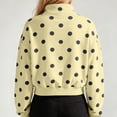thumbnail image 5 of yillto Sweatshirt for Women Quarter Zipper Pullover Oversized Baggy Fall Casual Sweatshirts Tops, 5 of 7