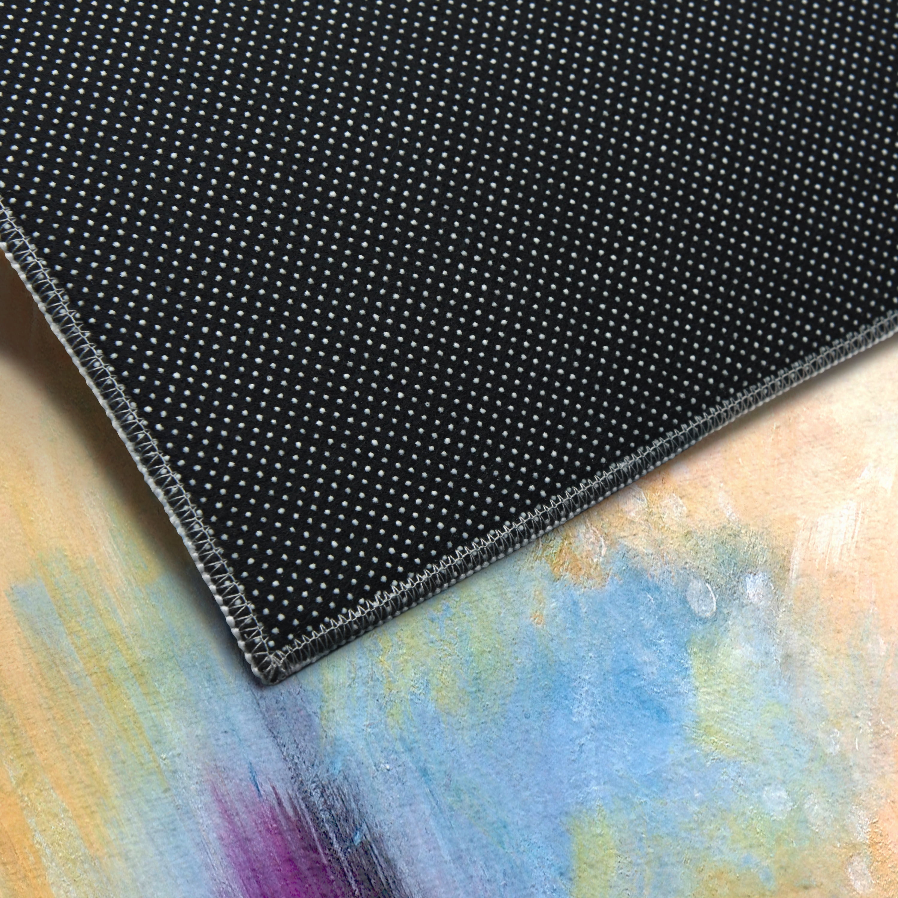 Big Splash Washable Abstract Art Area Rug size 5'x8', Power-loomed, Heavenly Softness with Non-Slipping Backing