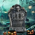 thumbnail image 5 of Aodebiao Halloween Animatronic Zombie Tombstone Animated Skeleton Decorations - Sensor Activated with Creepy Sound, Scary Move, Light Up Eyes, Spooky Decor Horror Prop for Indoor/Outdoor, 5 of 9