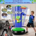 thumbnail image 3 of Saco de boxeo inflable Esnowlee de 122 cm para niños, 3 of 7
