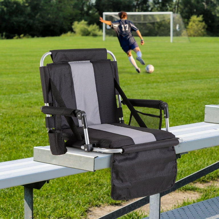 Portable Folding Folding Bleacher Chair Spectator Floor Chair With