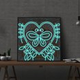 thumbnail image 4 of Heart - Peinture Diamant DIY Phosphorescente, 4 of 10
