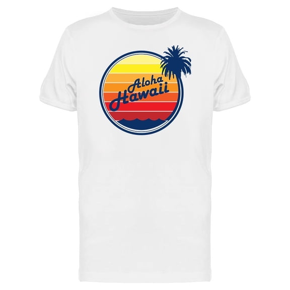 Aloha Hawaii Sunset Paradise Tee Men's -Image by Shutterstock