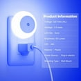 thumbnail image 6 of YUNOVA 2 Pack Dusk to Dawn Night Light Plug in Wall, Auto On/Off 0.5W LED Nightlight with Warm White Light, Safe Night Lights for Bedroom Bathroom Hallway Kitchen Nursery, 6 of 7