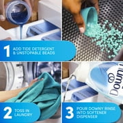 Downy Rinse Out Odor Laundry Rinse, Tackles Tough Odors and Refreshes, Ocean Mist Scent, 25.5 fl oz