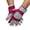 Red, variant on Gardening Gloves With Reinforced Palms And Sun Blocking Fabric Thermal Shielding for Security Protections