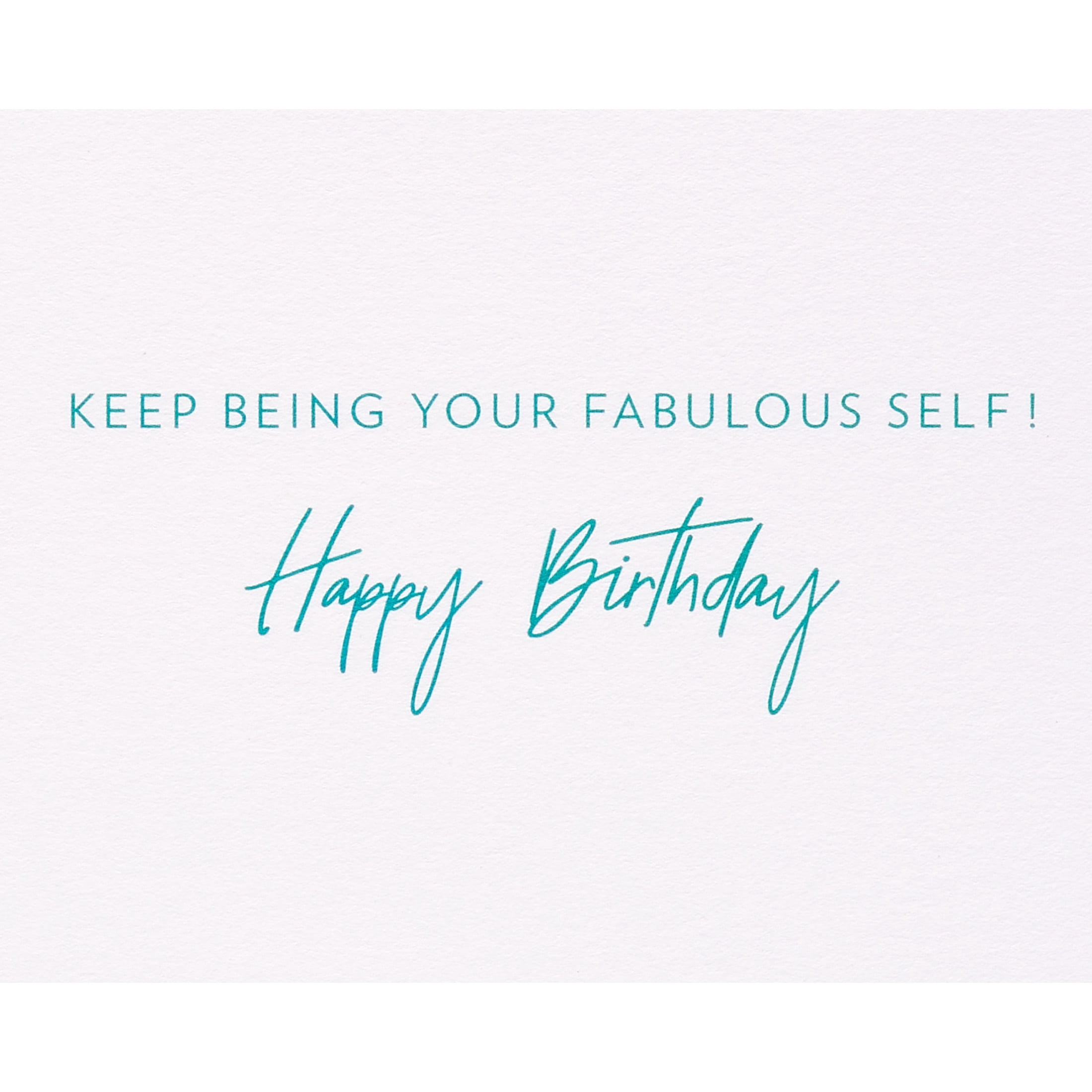 Papersong Premium Birthday Card (Rainbow Gem Shoe)