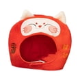 thumbnail image 2 of Cómodo Gorro De Peluche De Gato, Bonito Gorro De Peluche Para Juegos De Rol De Año Nuevo, 2 of 8