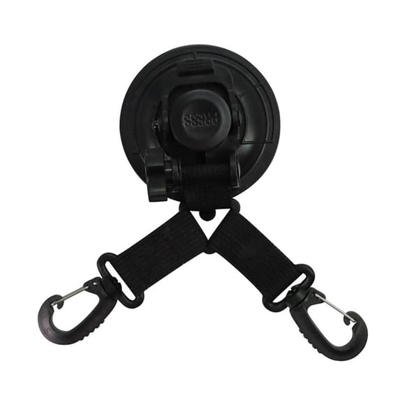 S SERENABLE Heavy Duty Suction Cup Anchor w/ Securing Hook Multifunctional Car Tensioner for Dia 9cm