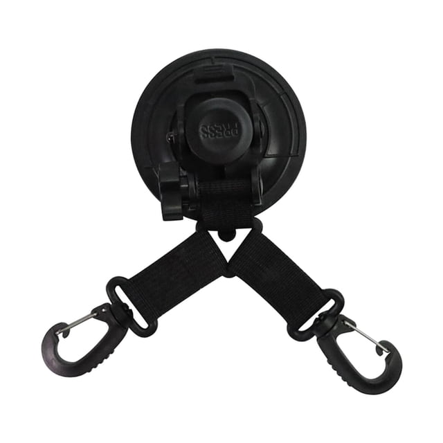 Ancla de ventosa duradera kusrkot con gancho de mosquetón de seguridad Diámetro 9cm