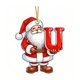 thumbnail image 2 of Christmas Flat 2D Letter Ornament For Tree And Car Hanging, 2 of 2