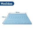thumbnail image 5 of Sobrecolchon Memory Foam, Bluelander, 5 cm, Matrimonial, 5 of 5