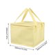 thumbnail image 3 of Bolsa de picnic de gran capacidad para exteriores, cesta de picnic para acampar, bolsa de picnic de viaje, bolsa bento portátil, bolsa de aislamiento térmico amarilla, 3 of 8