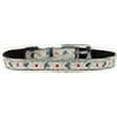 thumbnail image 2 of Mirage Pet 126-016 38WT8 Anchors Nylon Dog Collar with Classic Buckle 0.37 in., White - Size 8, 2 of 2