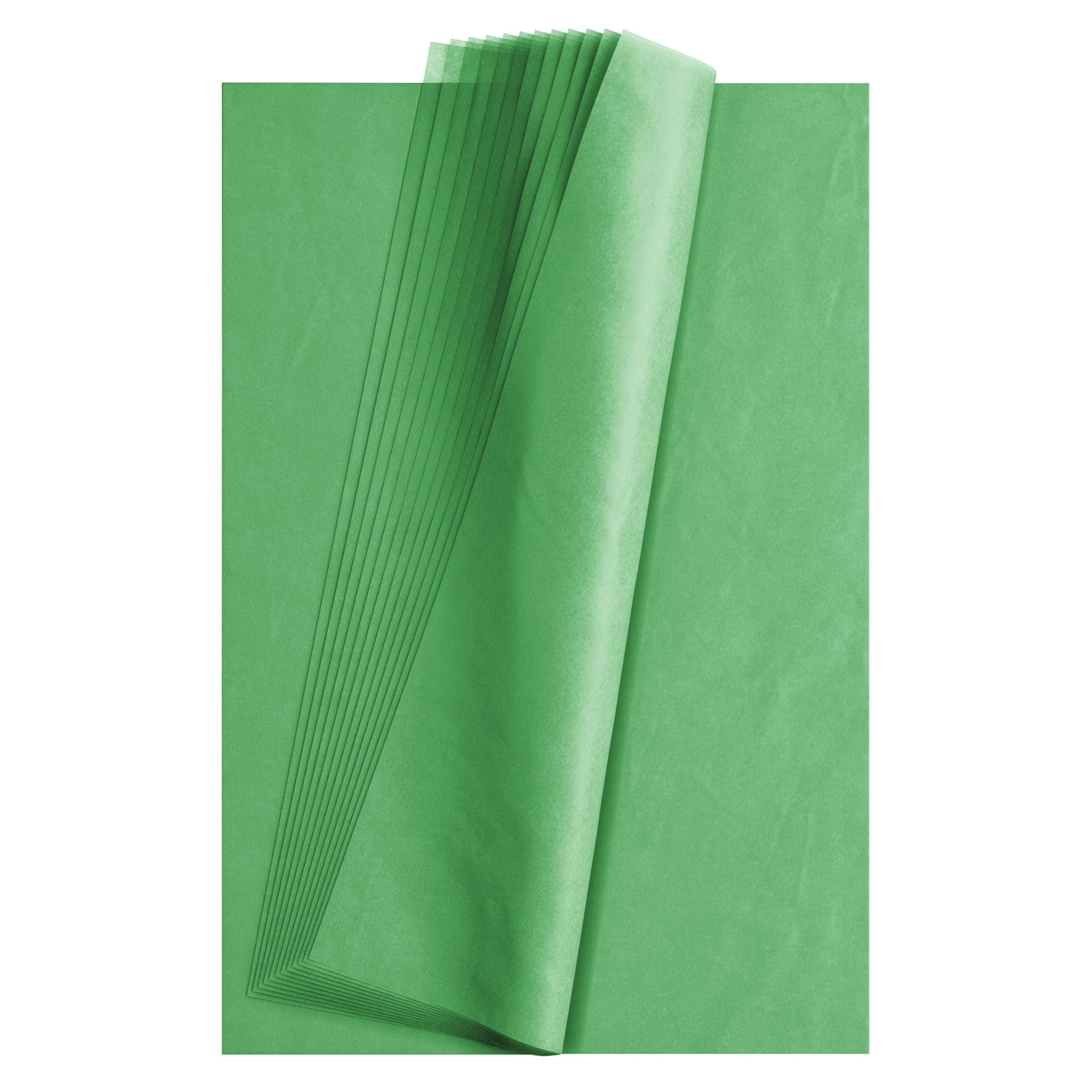 Crown Display 120 Count of Acid Free Tissue Paper for Gift and Crafts 15 x  20 - Emerald Green 