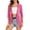Pink, variant on Posijego Women's 3/4 Sleeve Cardigan Lightweight Open Front Summer Casual Cardigans Womens Cover-Up Tops Beachwear