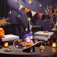 thumbnail image 3 of Musbetu 1/3Pcs Witch Hat Night Light LED Halloween Party Decoration Multipurpose Spooky Fun Light-Up Witch Hat Ornament, 3 of 7