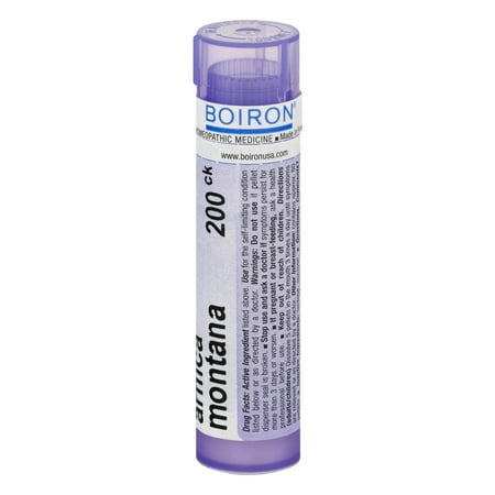 - Boiron Arnica montana 200CK Pellets, 80 Ct