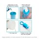 thumbnail image 3 of Limpiador De Patas Portatil Con Correa Para Perros MATCHI Azul, 3 of 4