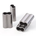 thumbnail image 4 of Mosiee 250Pcs Double Copper Fishing Tube Fishing Wire Pipe Sleeves Connector, 4 of 8