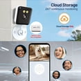 thumbnail image 3 of Indoor Wi-Fi Security Camera Set: 1080P HD, Night Vision, Two-Way Audio, Alexa Compatible, Motion Detection, App Control, 3 of 12