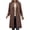 Z1-Coffee, variant on Long Wool Coat Women Winter Wool Blend Camel Mid-Long Coat Notch Double-Breasted Lapel Jacket Outwear Purple,L