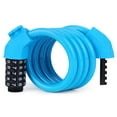thumbnail image 4 of For Bike Storage Anti-Theft Security Steel Cable Lock 5 Digit Combination Bike Lock Anti-theft Five-Digit Code Lightweight Lock, 4 of 9
