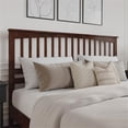 thumbnail image 2 of Pemberly Row Mission King Wood Headboard in Walnut, 2 of 8