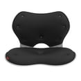 thumbnail image 1 of lionlar Foldable Support Waist Pad Chair Cushion Detachable black, 1 of 9