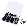 thumbnail image 4 of 158-Piece Motorcycle Fairing Kit, Windscreen Fastener Clip Screw Retainer Set for Honda Kawasaki Suzuki Yamaha (12x8x2.3cm), 4 of 4