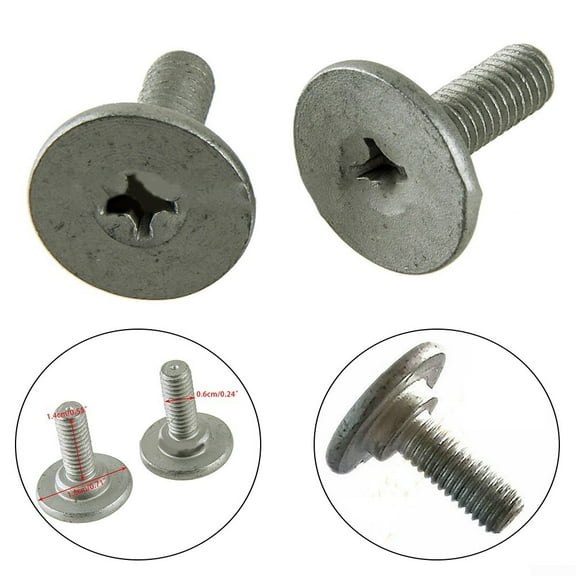 2Pcs Engine Splash Shield Lower Cover Bolt for Honda for CR-V Civic 90105TBAA00